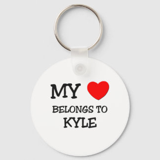 Mein Herz gehört zu Kyle Schlüsselanhänger