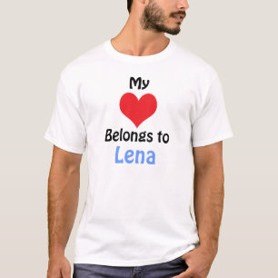 Mein Herz gehört zu Lena T-Shirt