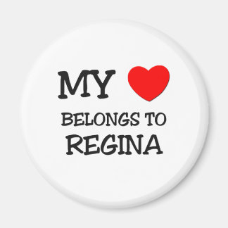 Mein Herz gehört zu REGINA Magnet