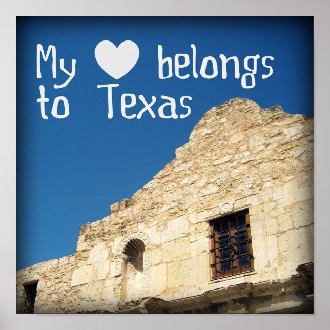 Mein Herz gehört zu Texas Poster (Vorne)