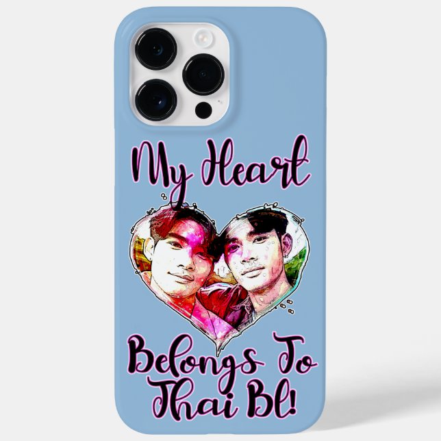 Mein Herz gehört zu Thai BL Case-Mate iPhone Hülle (Rückseite)