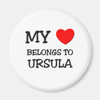 Mein Herz gehört zu URSULA Magnet