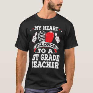 Mein Herz gehört zum ersten Schulleiter T-Shirt