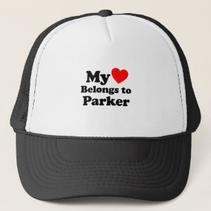 Mein Herz gehört zum Parker Truckerkappe