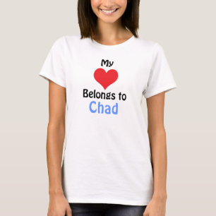 Mein Herz gehört zum Tschad T-Shirt