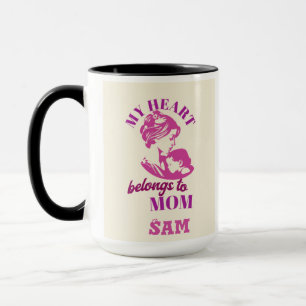 Mein Herz gehört zur MAMA Tasse