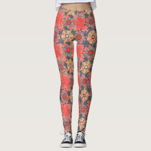 "Mein Herz in beflecktem Glas," Art-Leggings durch Leggings