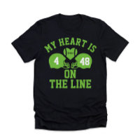 Mein Herz ist auf der Line Football 2 Player