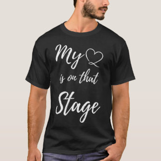 Mein Herz ist auf diesem Tanzwettbewerb T-Shirt