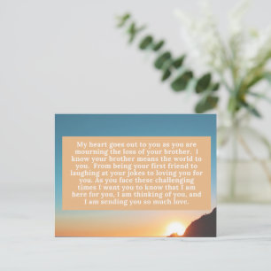 Mein Herz ist bei Dir Postkarte