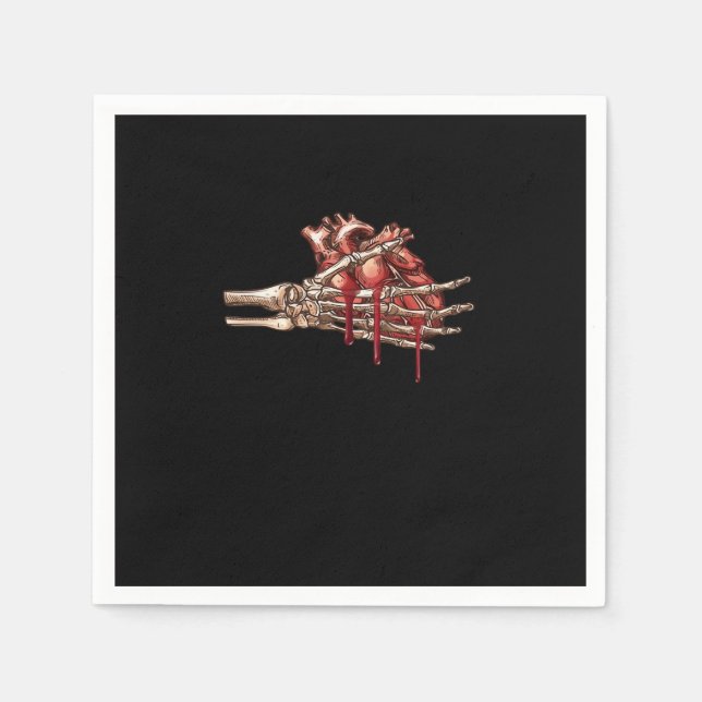 Mein Herz ist dein klassisches Handwerk Serviette (Vorderseite)