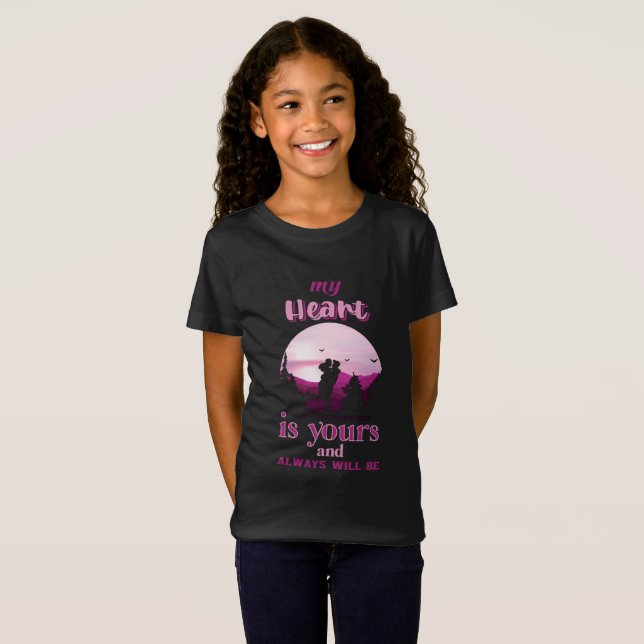 Mein Herz ist deins und wird immer T-Shirt (Vorne ganz)