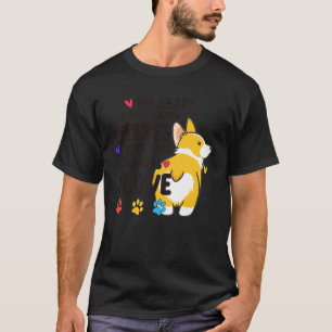 Mein Herz ist gefüllt mit Küssen und Liebe Corgi H T-Shirt