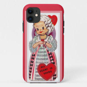 Mein Herz ist Ihre französische Lady Valentine Case-Mate iPhone Hülle