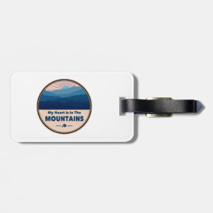 Mein Herz ist in den Bergen Gepäckanhänger