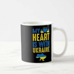 Mein Herz ist mit der Ukraine Kaffeetasse