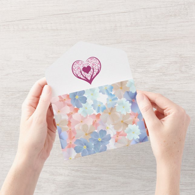 Mein Herz ist und wird es immer sein, deins. All In One Einladung (Eröffnung)