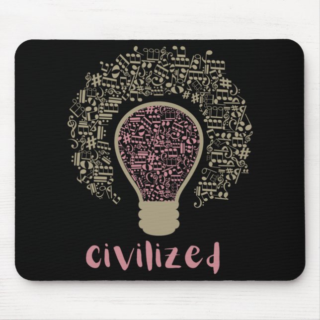 Mein Herz Lumi Classic Civilized Art Design für Mu Mousepad (Vorne)