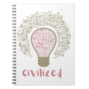 Mein Herz Lumi Classic Civilized Art Design für Mu Notizblock