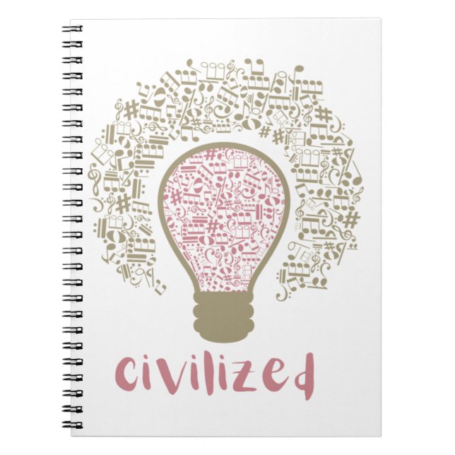 Mein Herz Lumi Classic Civilized Art Design für Mu Notizblock (Vorderseite)