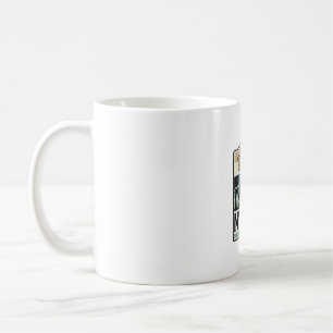 Mein Herz Mein Hund Vintage Gravur Hunde Liebhaber Kaffeetasse