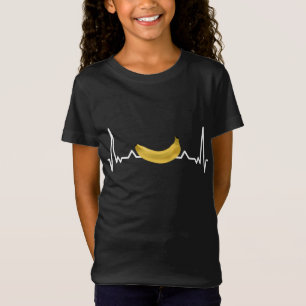Mein Herz schlägt für Bananen - Funny Fruit Graphi T-Shirt