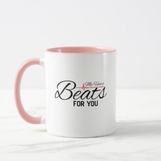 Mein Herz schlägt für Dich Tasse