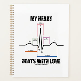 Mein Herz schlägt mit Liebe EKG Planer