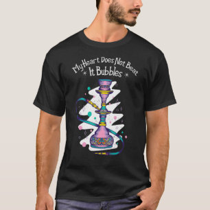 Mein Herz schlägt nicht es bläst Shisha Hookah Sm T-Shirt