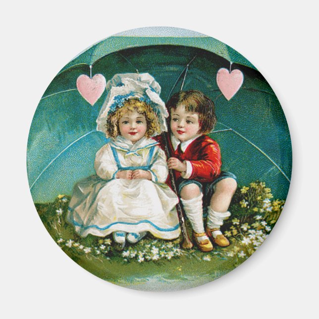 Mein Herz schlägt warm... Magnet (Vorne)