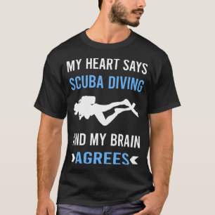 Mein Herz Taucher T-Shirt