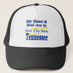 Mein Herz u. Soul sind in Tennessee Truckerkappe