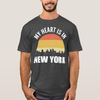 Mein Herz Weltbummler-Geschenk Familie T-Shirt
