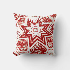 'Mein Herz' wirbelkissen (weiß) Kissen