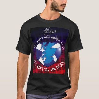 Mein Herz wird immer in SCOTLAND sein T-Shirt