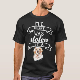 Mein Herz wurde von einer Golden Retriever Hund Li T-Shirt