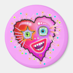 MEIN HERZEN WIRD AUF DEM ZENTRUM GLEICHEN MAGNET