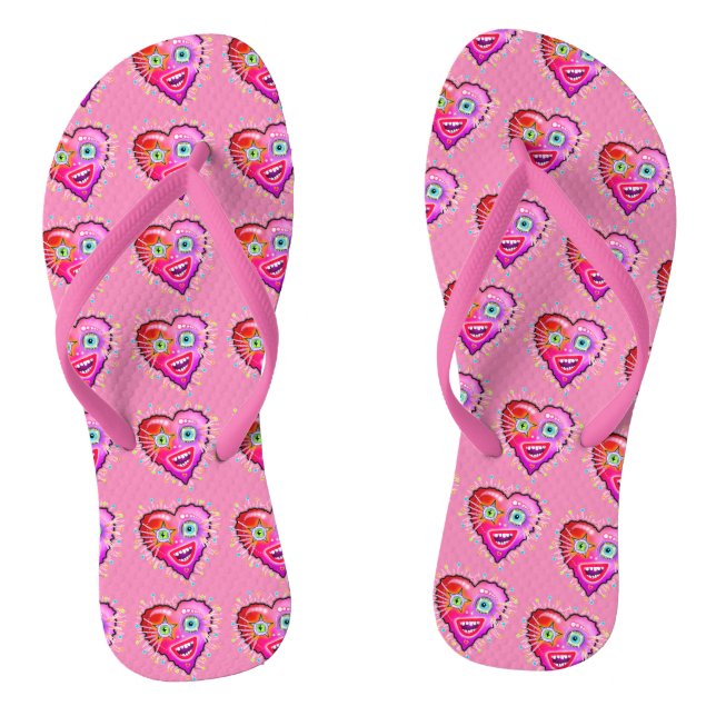 MEIN HERZEN WIRD LANGSAM SCHLIESSEN FLIP FLOPS (Fußbett)