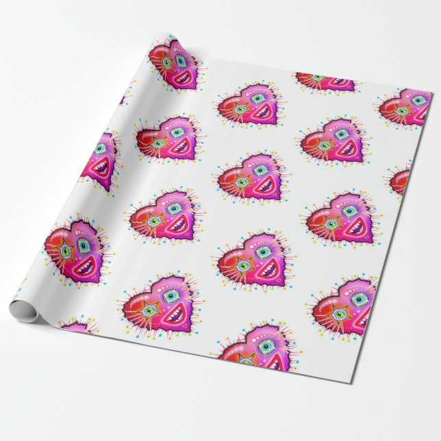 MEIN HERZEN WIRD LANGSAM SCHLIESSEN GESCHENKPAPIER (Ungerollt)