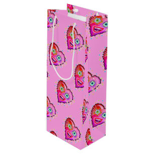 MEIN HERZEN WIRD LANGSAM SCHLIESSEN GESCHENKTÜTE FÜR WEINFLASCHEN