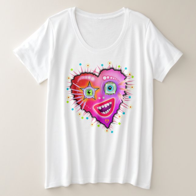 MEIN HERZEN WIRD LANGSAM SCHLIESSEN GROßE GRÖßE T-Shirt (Design vorne)