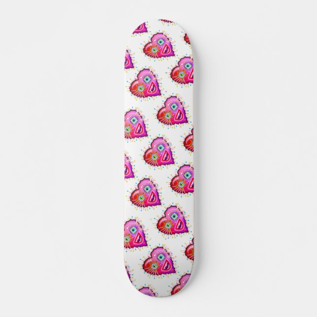 MEIN HERZEN WIRD LANGSAM SCHLIESSEN SKATEBOARD (Vorne)