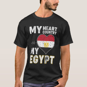 Mein Herzland mein Ägypten T-Shirt