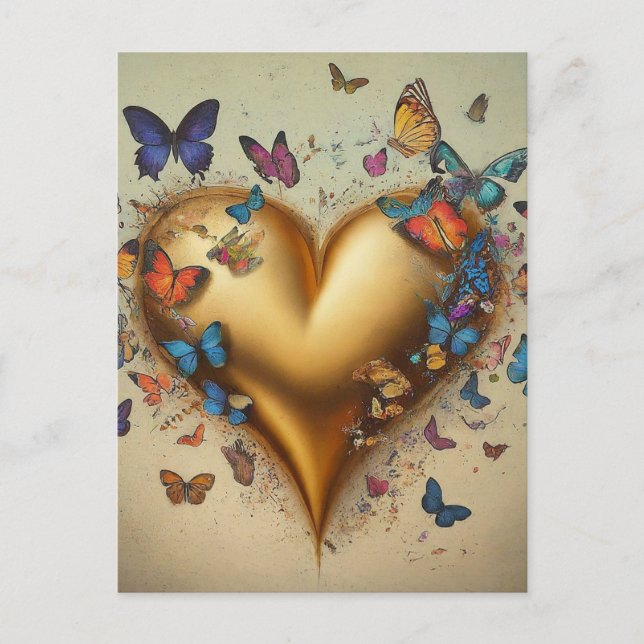 "Mein Herzschlag, mein Alles - Meine immerwährende Postkarte (Vorderseite)