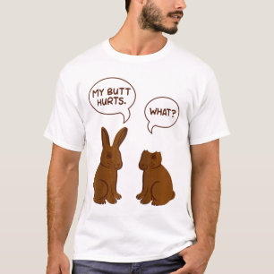 Mein Hintern tut weh Was für ein lustiges gebissen T-Shirt