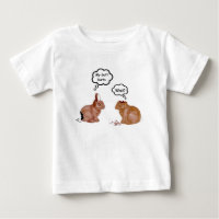 Mein Hintern verletzt Häschen-Säuglinges-T - Shirt