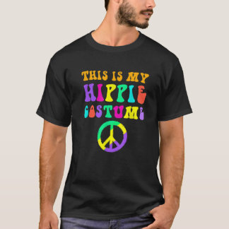Mein Hippie Costume Funny Halloween Retro Party fü T-Shirt