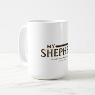 MEIN HIRTE Psalm 23:1 Schrift Kaffeetasse