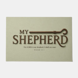 MEIN HIRTE | Sanfte Salbei | Psalm 23:1 Christlich Fußmatte