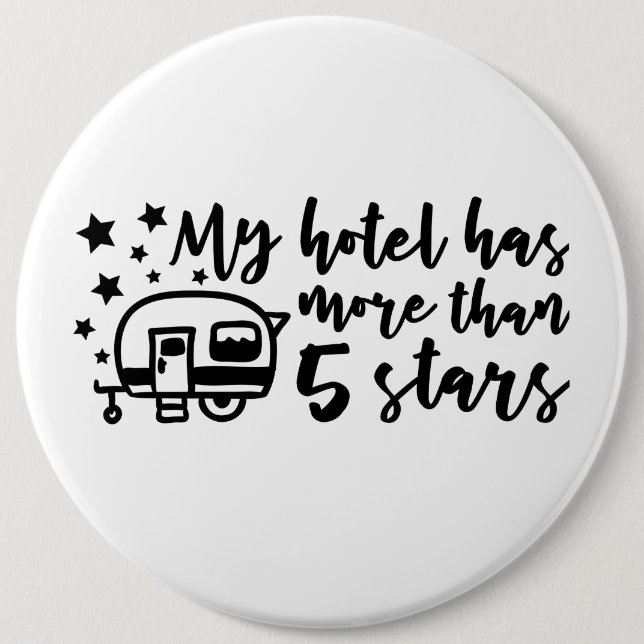 Mein Hotel hat mehr als 5 Sterne Button (Vorderseite)